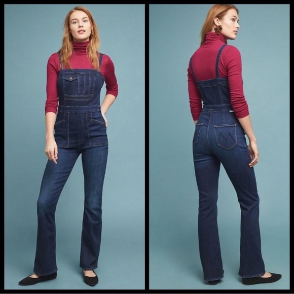 MOTHER The Pocket Hustler Overall Up Your Alley BRAND NEW WITHOUT TAGS Sz 31 - Picture 6 of 15